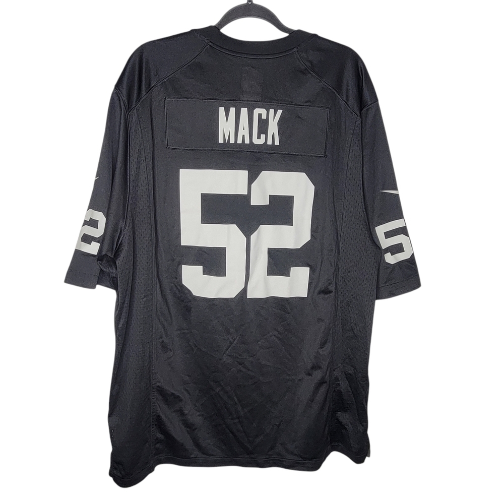 Nike On Field Khalil Mack #52 Raiders NFL Jersey in Black Size XXL